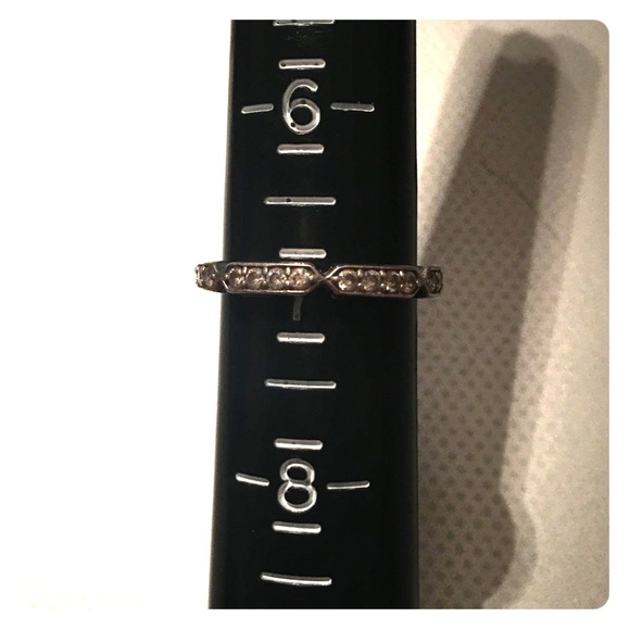 silver ring set size 7 - Picture 2 of 2